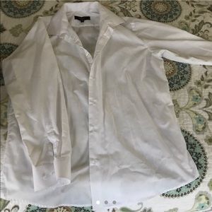 Marchatti’s Men’s white long-sleeved dress shirt